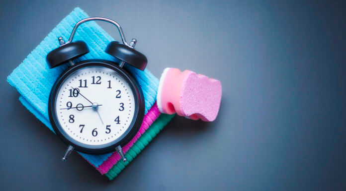 Schoonmaaktips die binnen 5 minuten gedaan zijn vijf minuten